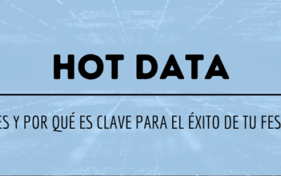 Qué es el hot data y por qué es clave para el éxito de tu festival